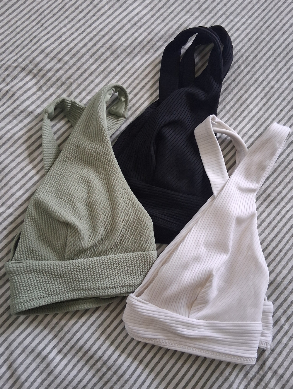 H&M Set Of 3 Bikinis